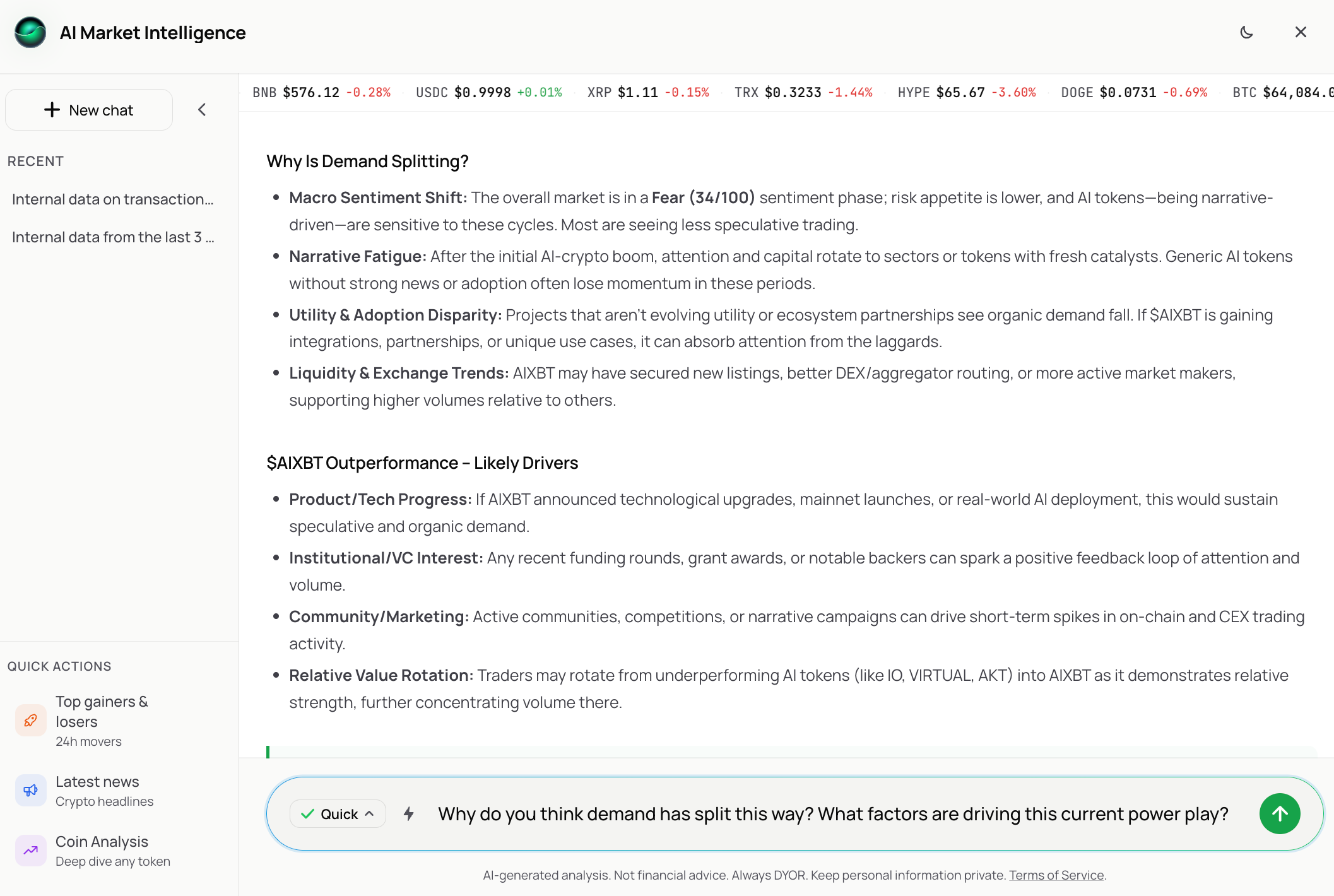 AI-Generated Narrative Coins Analysis